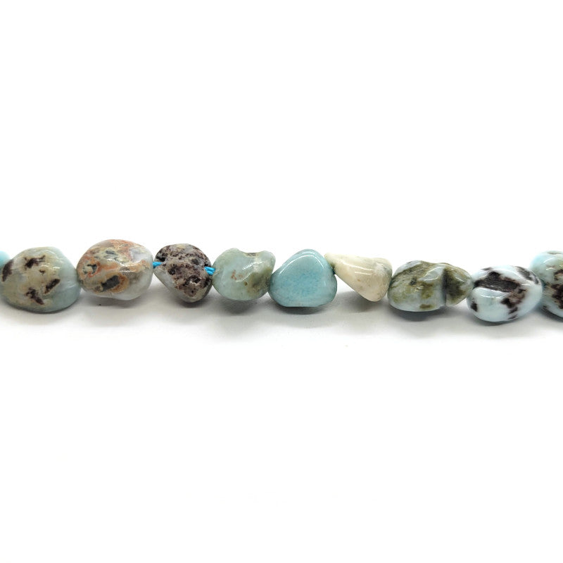 Larimar Nugget Beads