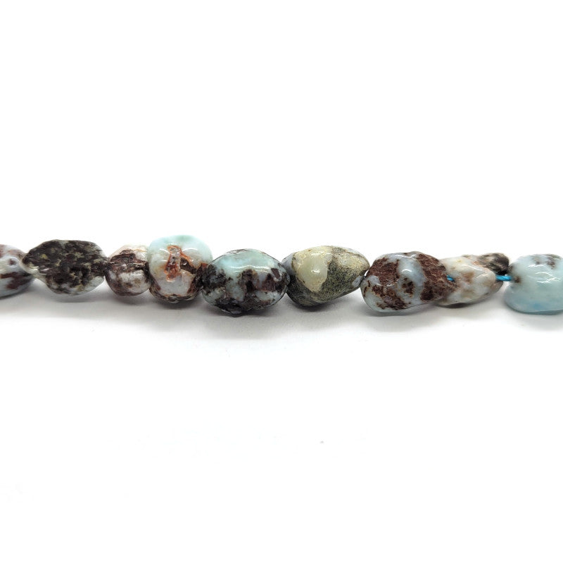 Larimar Nugget Beads