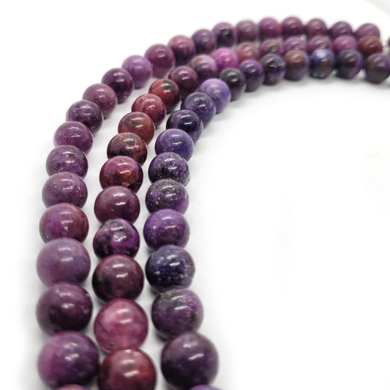 Lepidolite 6mm Round Beads