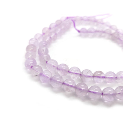 Light Amethyst (batch 1121) 6mm Beads