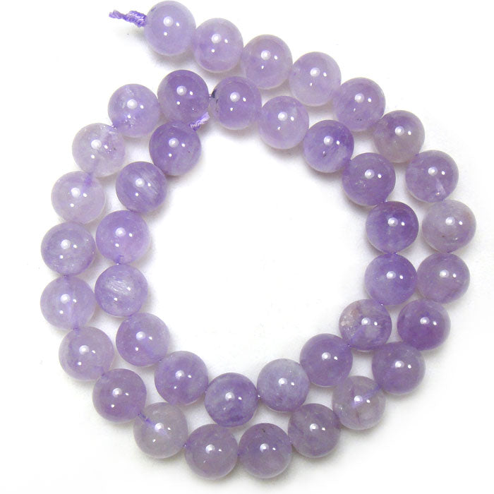 Light Amethyst (Lavender Amethyst) 10mm Beads