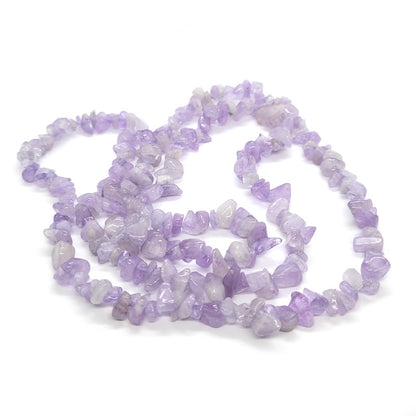 Light Amethyst Chip Beads