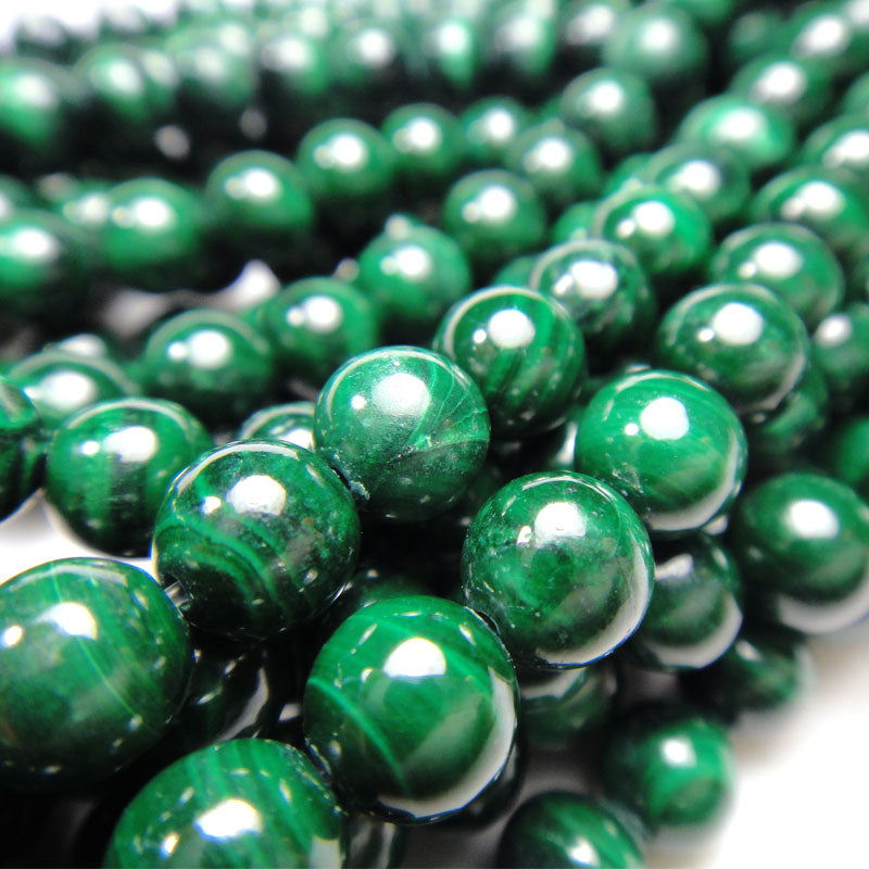 Malachite 6mm Round Beads