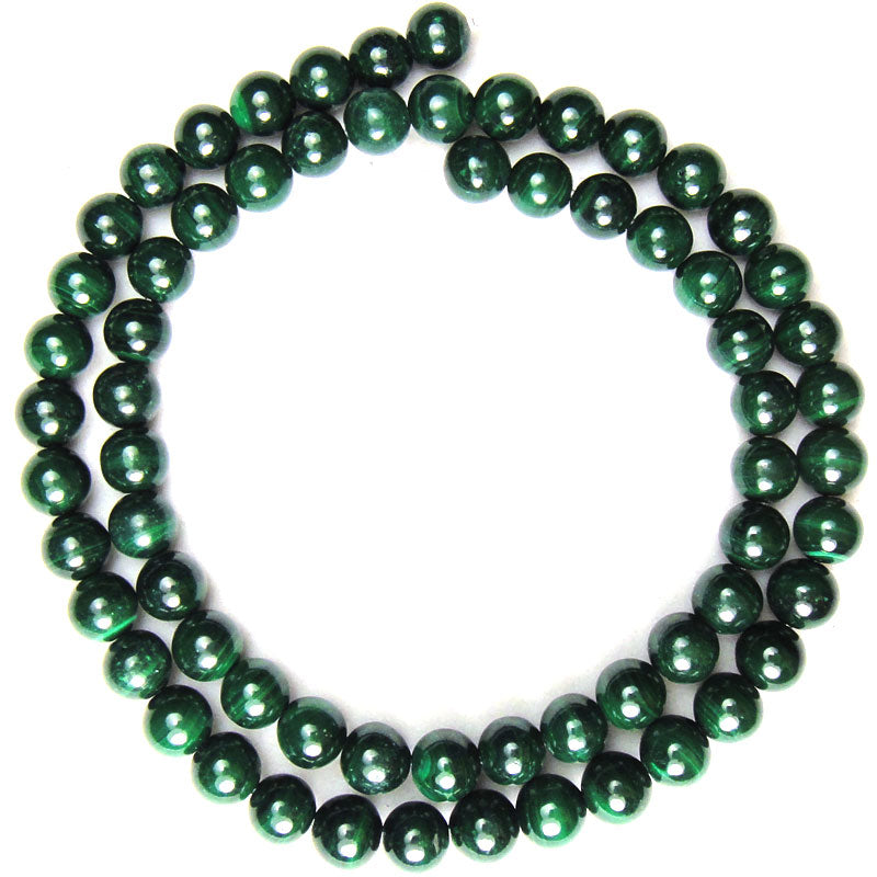 Malachite 6mm Round Beads