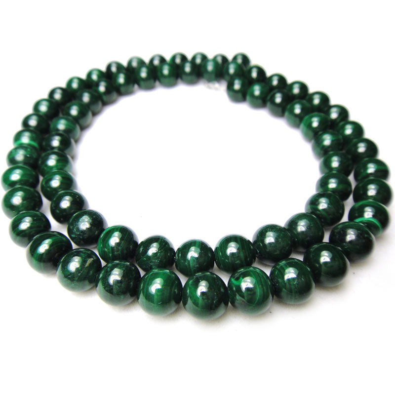 Malachite 6mm Round Beads