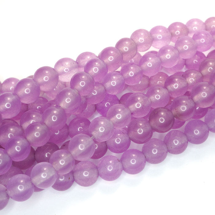 Malay Jade Orchid 6mm Round Beads