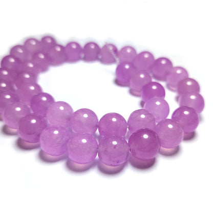 Malay Jade Orchid 10mm Round Beads