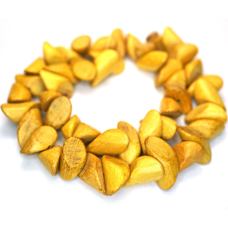 Nangka Small Slice Wood Beads