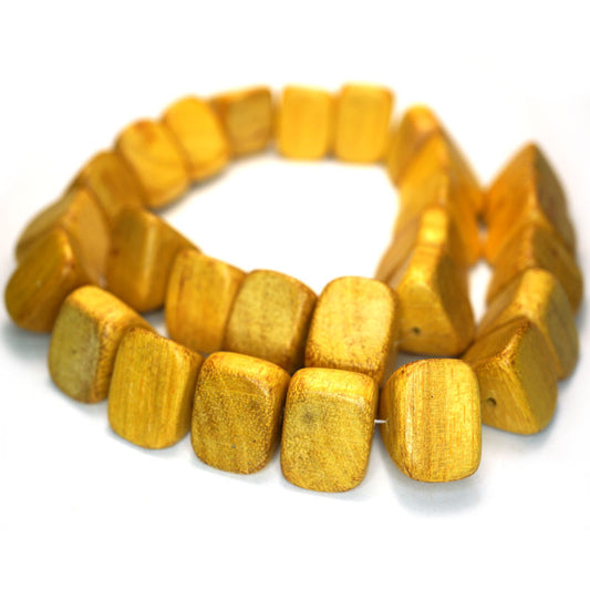 Nangka Triangle Wood Beads