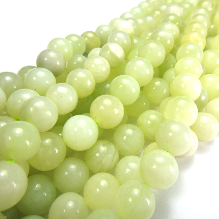 New Jade 10mm Round Beads