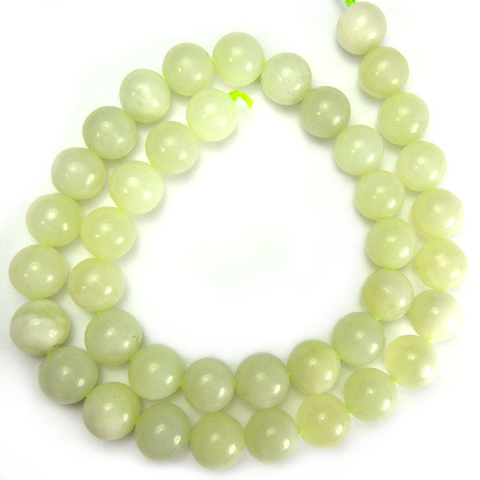 New Jade 10mm Round Beads