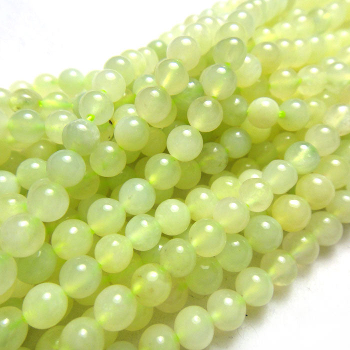 New Jade 4mm Round Beads