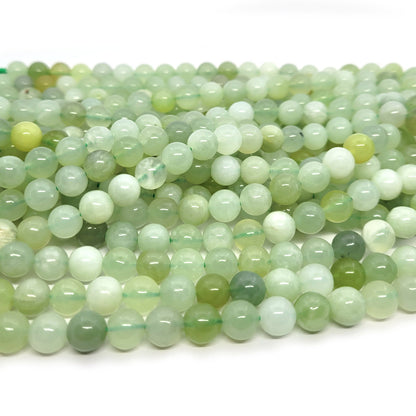 New Jade 8mm Round Beads