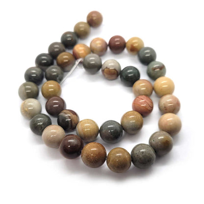 Ocean Jasper 10mm Round Beads