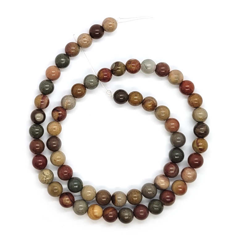 Ocean Jasper 6mm Round Beads