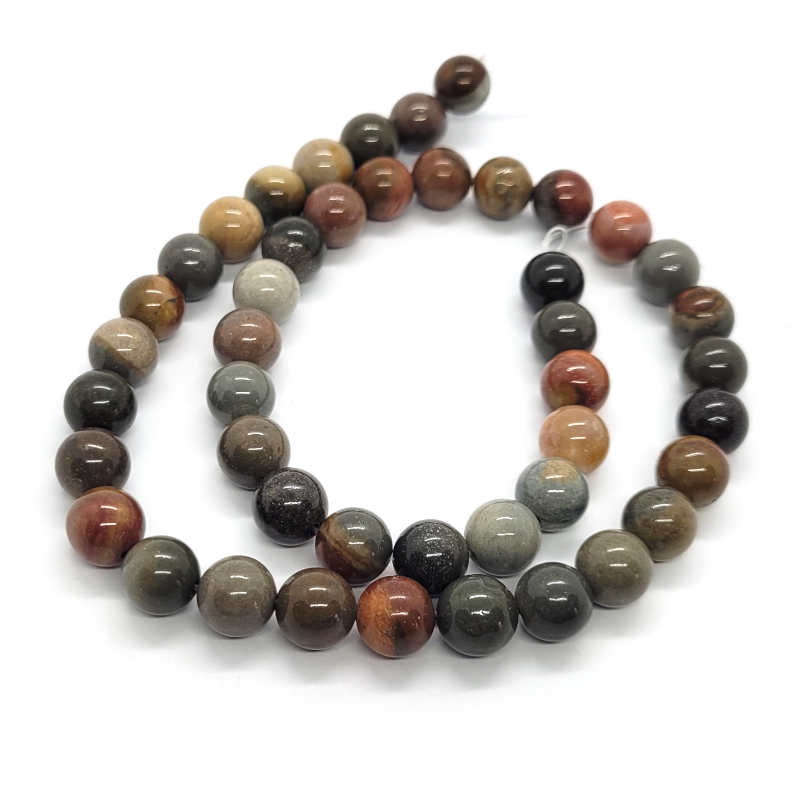 Ocean Jasper 8mm Round Beads