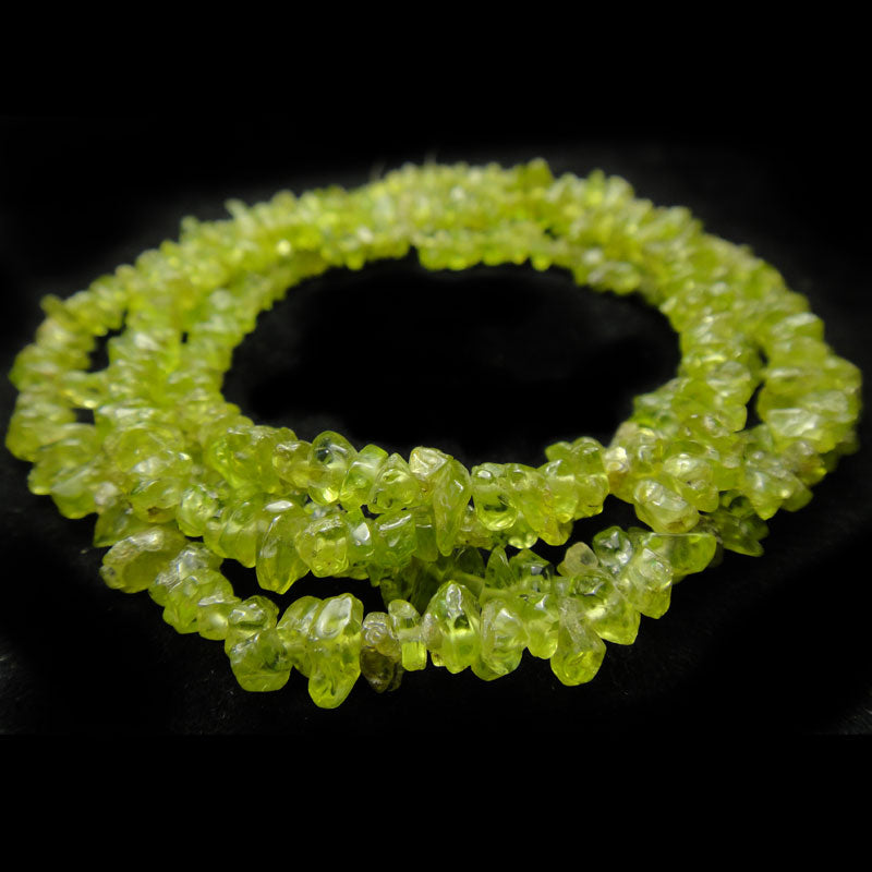 Peridot Chip Beads