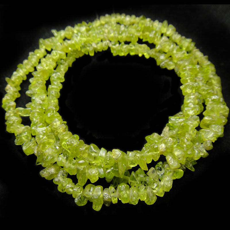 Peridot Chip Beads