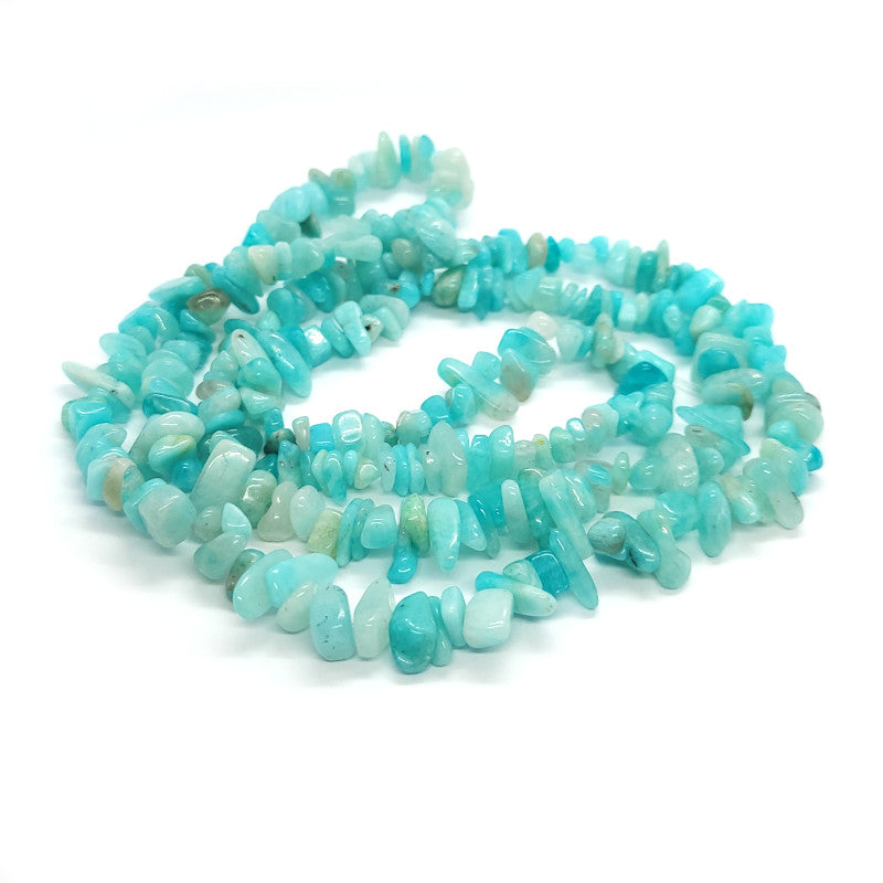 Peru Amazonite Chip Beads 