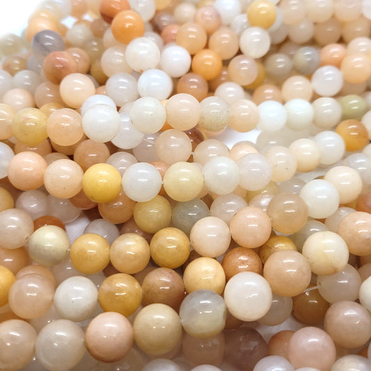 Pink Aventurine 10mm Round Beads