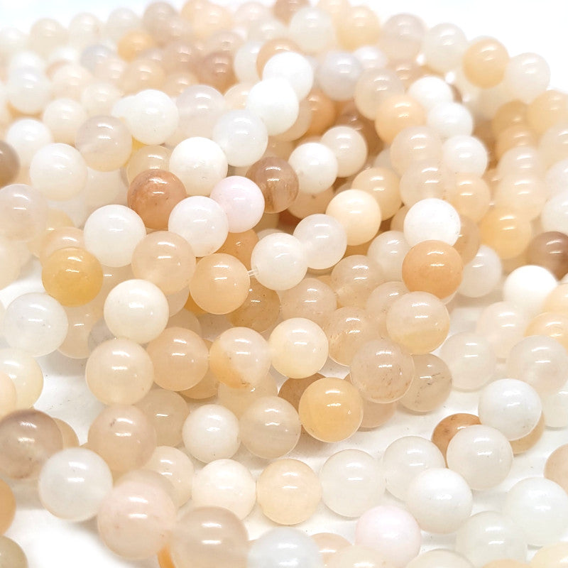 Pink Aventurine 8mm Round Beads