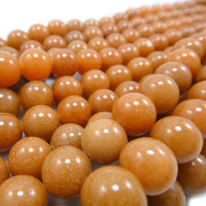 Red Aventurine 10mm Round Beads