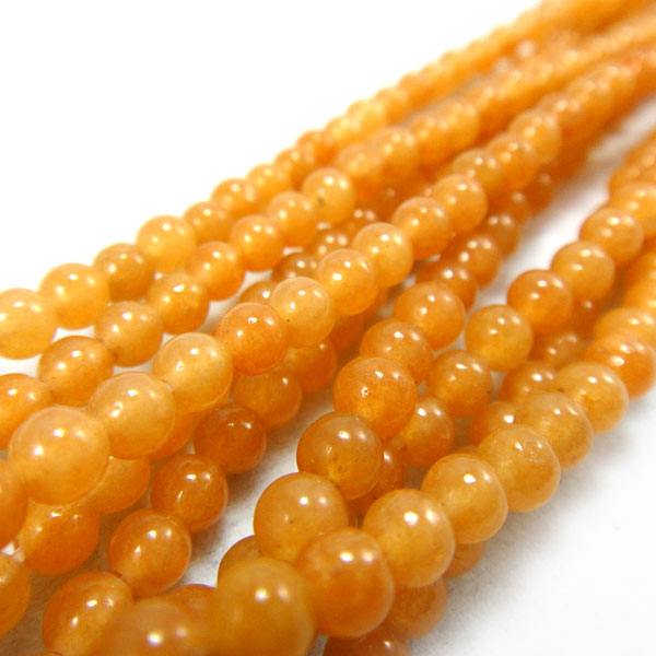 Red Aventurine 4mm Round Beads