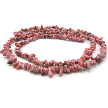 Rhodonite Chip Beads