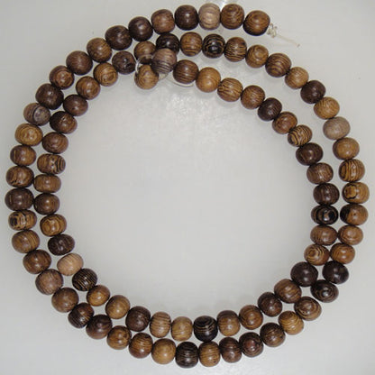 Robles 6mm Round Wood Beads