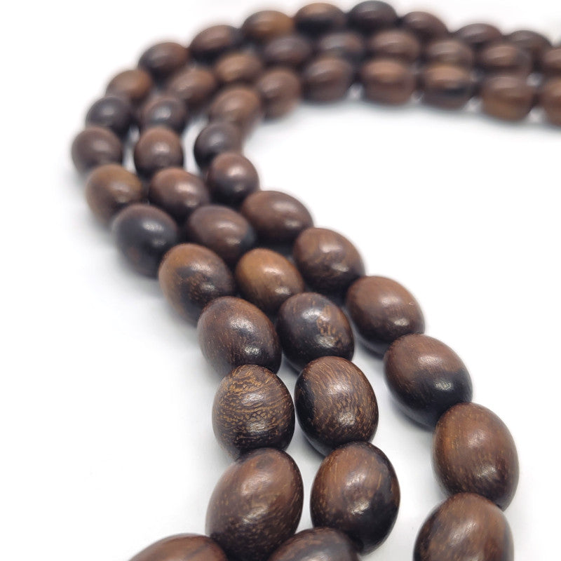 Robles Oval Wood Beads