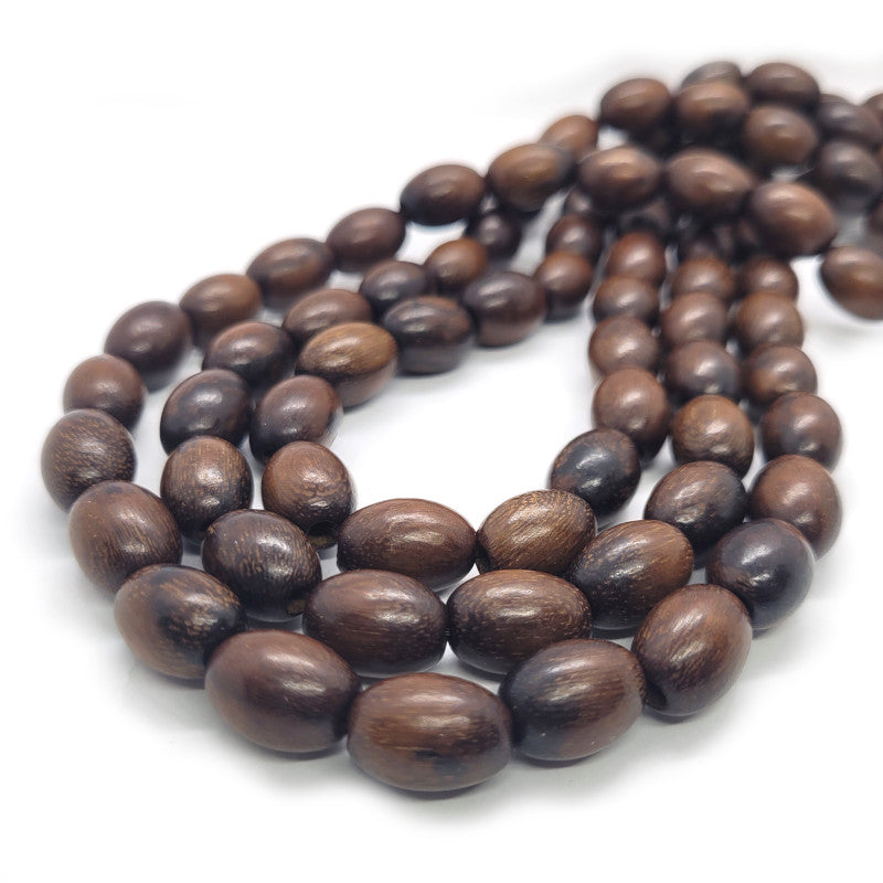 Robles Oval Wood Beads