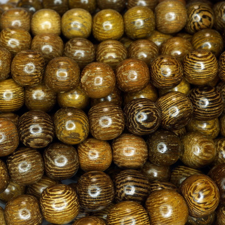 Robles 10mm Round Wood Beads