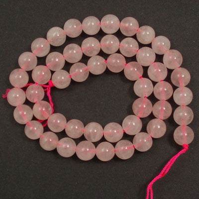 Rose Quartz 8mm Round Beads