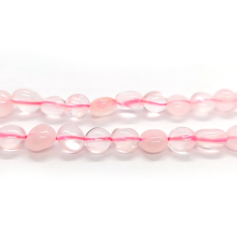 Rose Quartz Small Nugget Beads