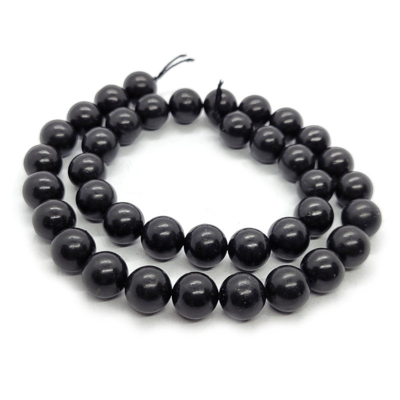 Shungite 10mm Round Beads