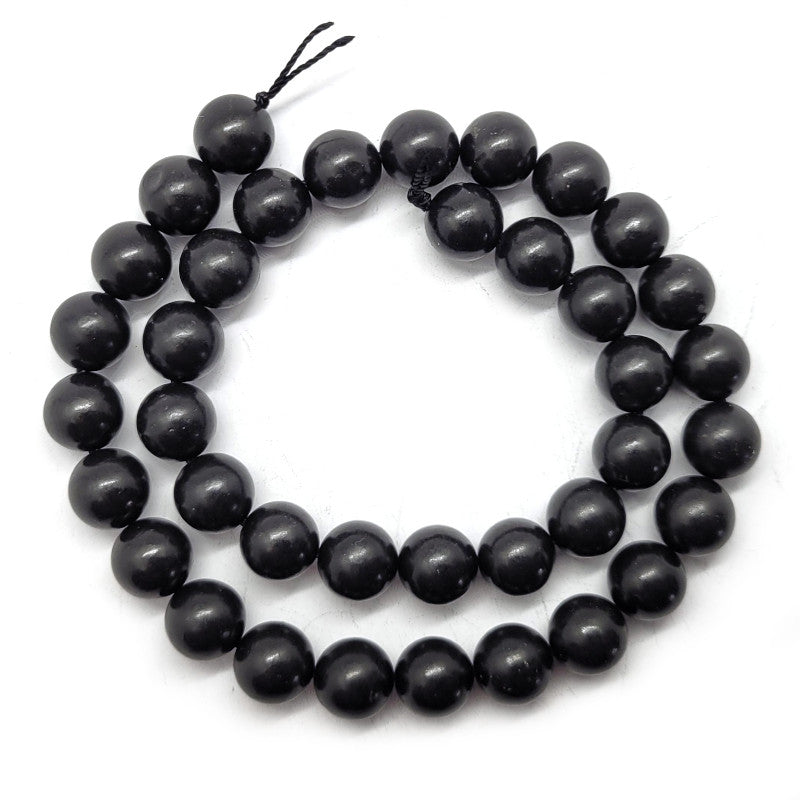 Shungite 10mm Round Beads