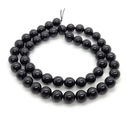 Shungite 8mm Round Beads