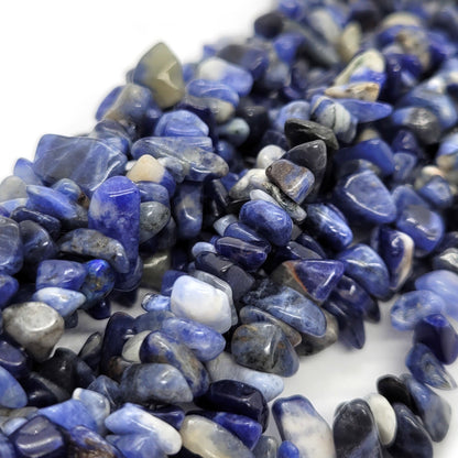 Sodalite Chip Beads