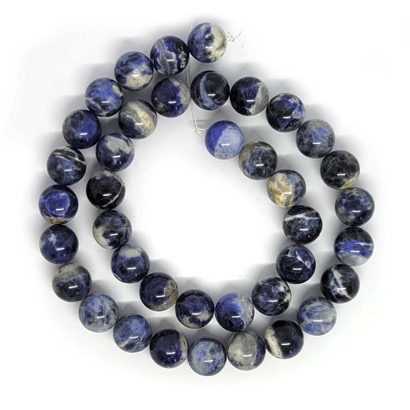 Sodalite 10mm Round Beads