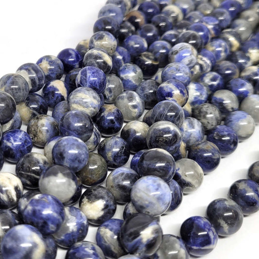 Sodalite 10mm Round Beads