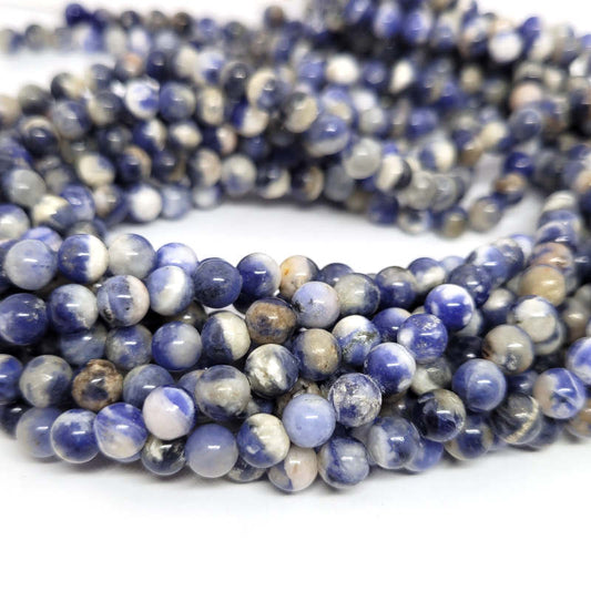 Sodalite 6mm Round Beads