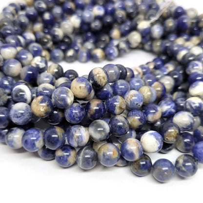 Sodalite 8mm Round Beads