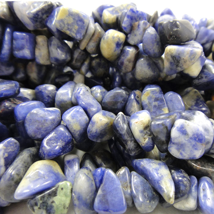 Sodalite Large Chip Beads