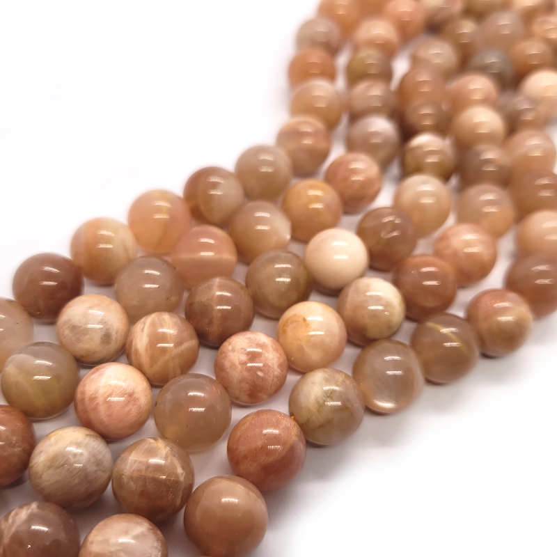 Sunstone 10mm Round Beads