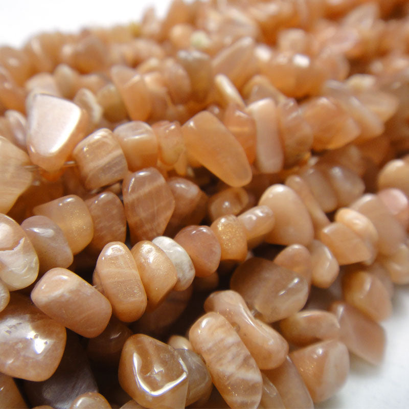 Sunstone Chip Beads