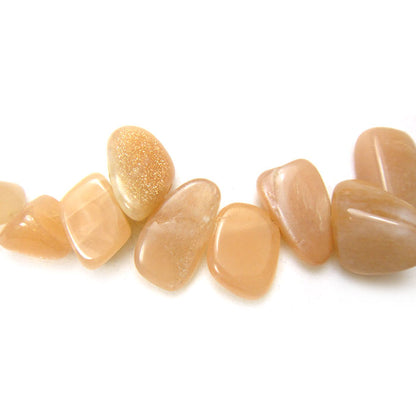 Sunstone Drop Style Chip Beads