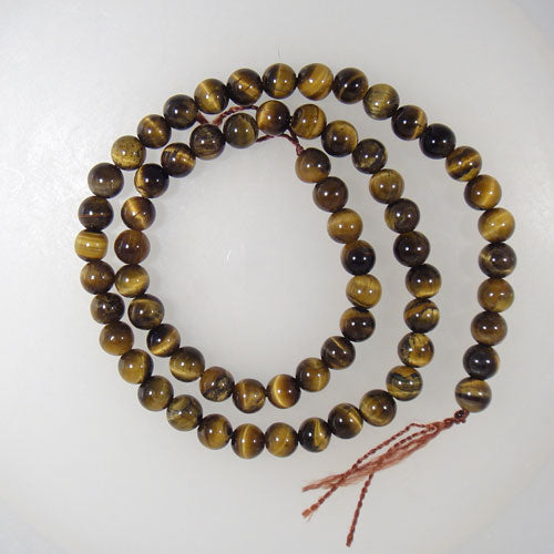 Tiger Eye 6mm Round Beads