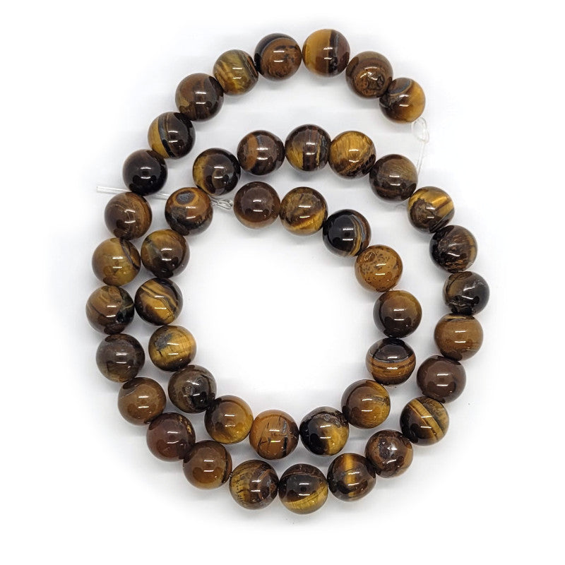 Tiger Eye 8mm Round Beads