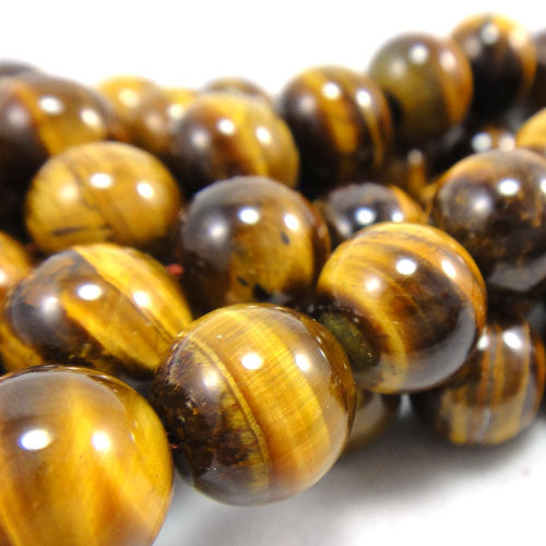 Tiger Eye 10mm Round Beads