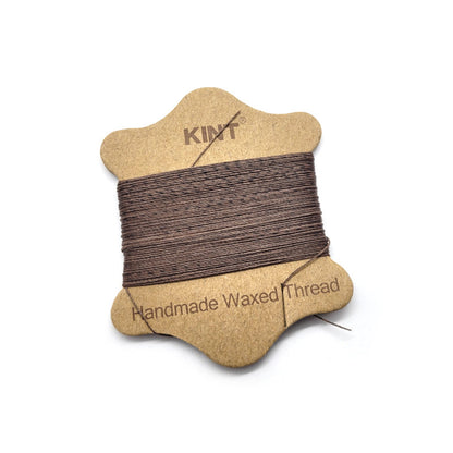 Waxed Nylon Cord 20m Brown 0.45mm